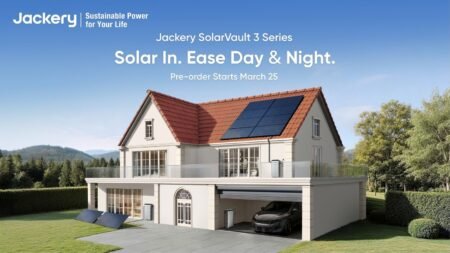 Jackery startet Vorverkauf für smarte Heimspeicher-Serie mit Rabatten: SolarVault 3 Pro ab 699 Euro plus geschenkte Accessoires
