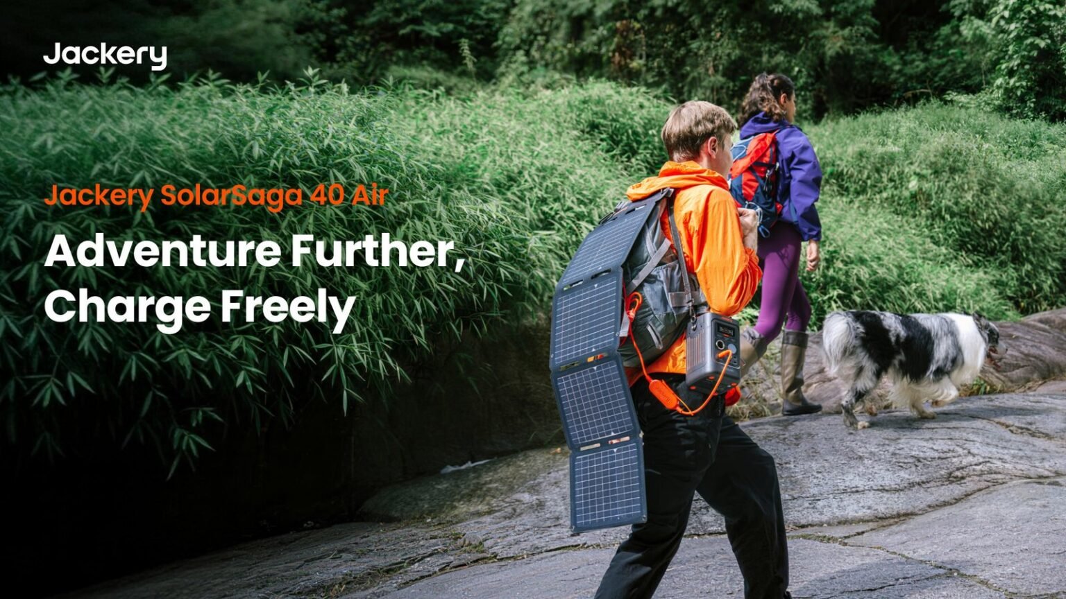 Sonnenenergie to go: Jackery präsentiert SolarSaga 40 Air, die neue Generation des faltbaren Mini-Solarpanels im Tablet-Format